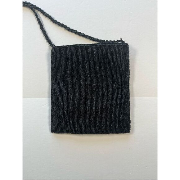 Ermo Full Beaded Palm Tree Sail Boat Crossbody Shoulder Evening Bag Lined Zipper - Picture 3 of 8